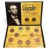 12pc Lincoln Cent Design Collection