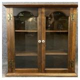 Wooden Glass Door Wall Cabinet