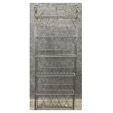4ft Decorative Metal Shelf