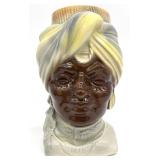 Royal Copley Blackamoor Wall Pocket Head Vase
