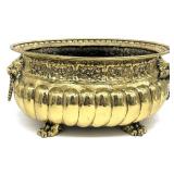 Antique Polished Brass Lion
