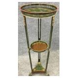 Italian Toile Painted Metal Stand