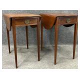 Pair Mahogany Pembroke Tables