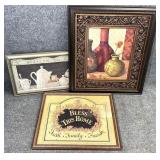 3 Framed Wall Art Prints