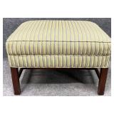 Chippendale Style Upholstered Ottoman