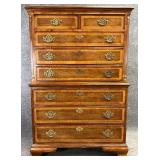 Wellington Hall Mahogany Chest on Chest