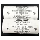 2004 Uncirculated Buffalo Nickel Rolls
