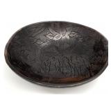 African? Hand Carved Wood Bowl