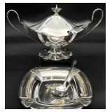 2pc Vintage Silver Plate