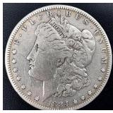Scarce 1884-S Morgan Silver Dollar