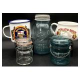 Vintage Ball Glass Jars & More