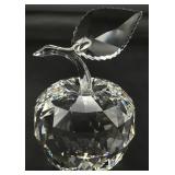 Swarovski Crystal Apple With Stem