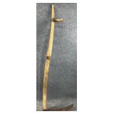 Antique 59 " Hand Held Sickle Hay Scythe