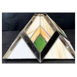 Signed Kelley Studios Stained Glass Lamp Shade
