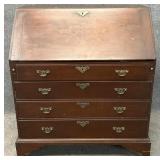 Inlaid Mahogany Fall Front Secretary