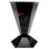 Vintage Centrum Painted Toleware Vase