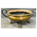 Large Bronze Planter Centerpiece