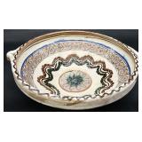 Handcrafted Romanian Horezu Pottery Bowl