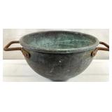Large Antique Copper Candy / Confectionery Pot