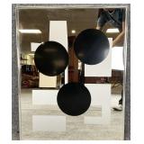Vintage Mirrored Wall Art