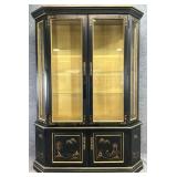 Vintage Habersham Chinoiserie China Cabinet
