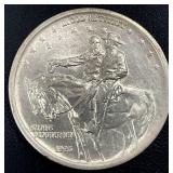 1925 Uncirculated Stone Mountain Half Dollar