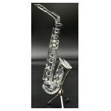 Swarovski Crystal Saxophone w/ Stand