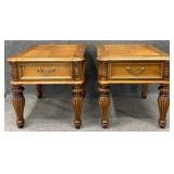 Pair One Drawer End Tables