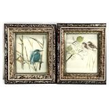 2 Mads Stage, Bird Watercolor Art Prints
