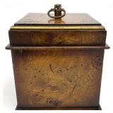 Decorative Burlwood Table Top Box