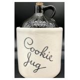 Vintage Monmouth Pottery Cookie Jug