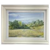 H. Werner (NC) Signed Watercolor Painting