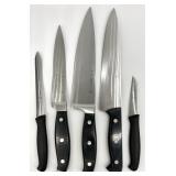 5pc J.A. Henckels Kitchen Knives