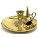 Baldwin Brass Chamberstick with Snuffer