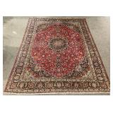 9.9 x 12.10 Hand Knotted Persian Wool Rug