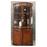 Drexel Mahogany Corner Cabinet