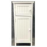 White Two Door Stand