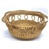Charleston Gullah Sweetgrass Basket, As Is
