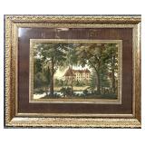 Christinehof, European Castle Large Framed Art