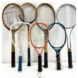 7 Vintage Tennis Racquets