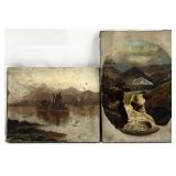 2 Small 19th Century Paintings