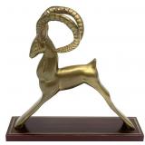 San Pacific Bronze Ram Figure