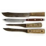 Vintage Knives, Hammer Forged & More