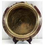 Large Signed Handmade Pottery Charger