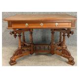 Walnut Victorian Writing Desk