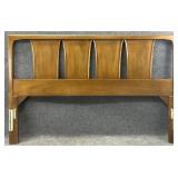 Mid Century Walnut Full Headboard