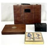 Vintage Backgammon, Cribbage & Playing Cards