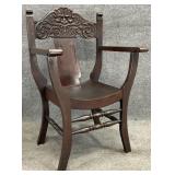 Antique North Wind Arm Chair