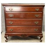 Mahogany Column Corner Chest
