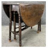 Antique Drop Leaf Gate Leg Table